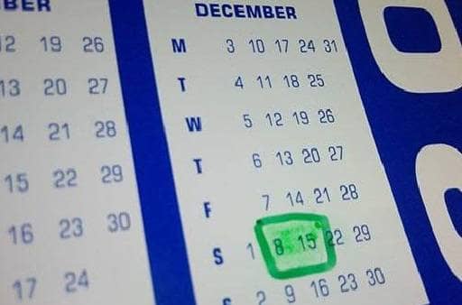 December calendar